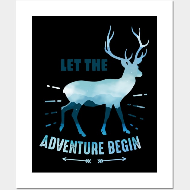 Let The Aventure Begin Wall Art by CBV